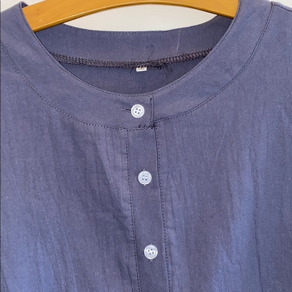 Women's Tunic Long Sleeve with Pockets - Picture 2 of 7